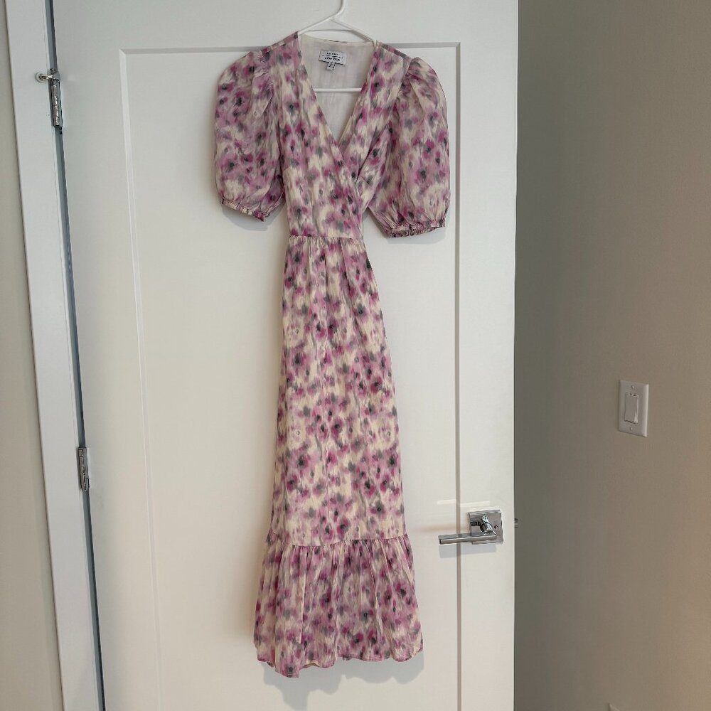 & Other Stories Puff Sleeve Maxi Dress - Printed Florals